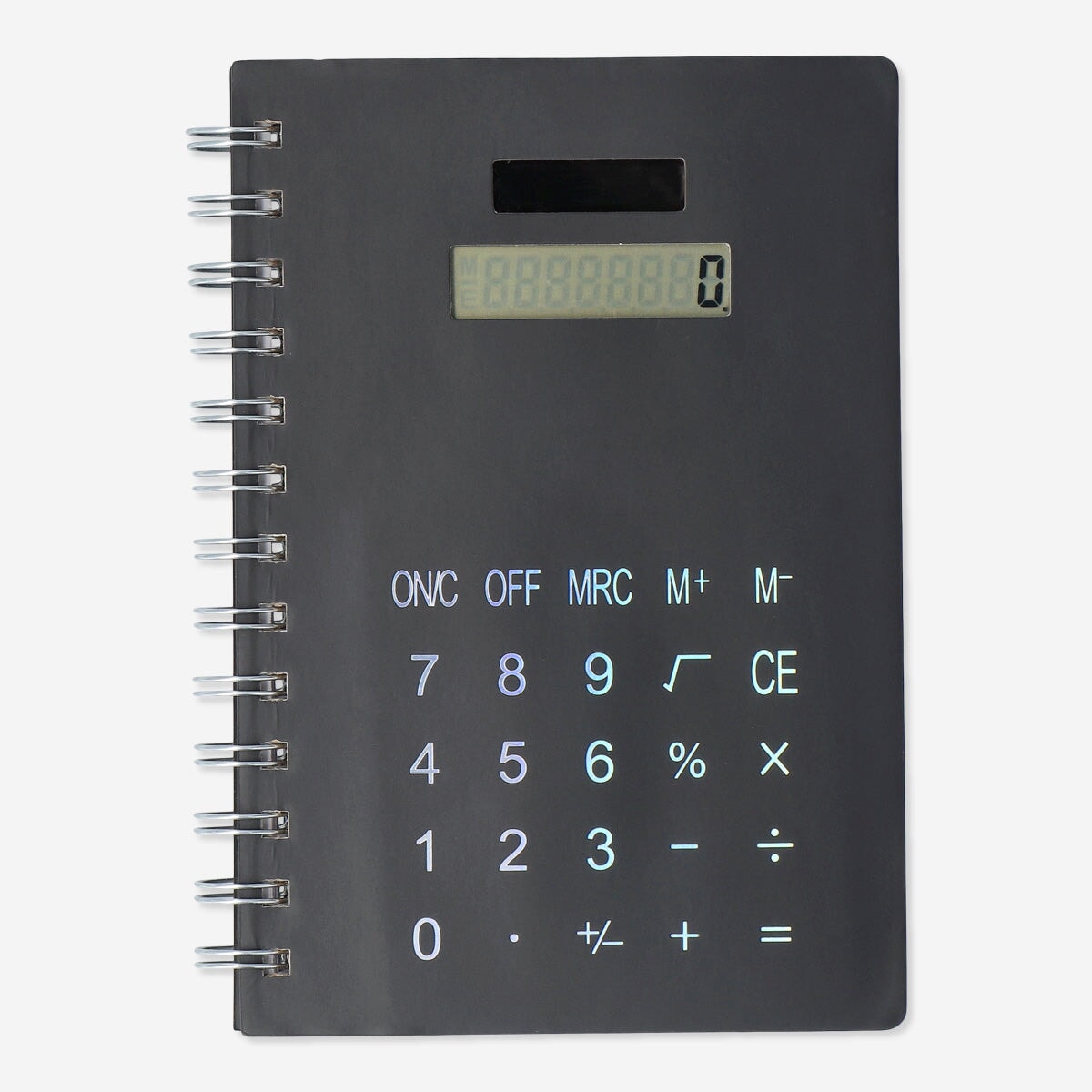 Notebook with calculator. Solar-powered €6