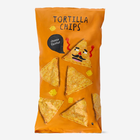 Tortilla chips. Cheese flavour