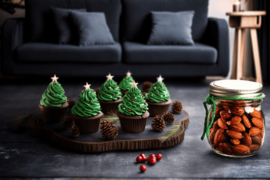 3 Christmas treats: Candied almonds, chocolate trees & cupcake recipes