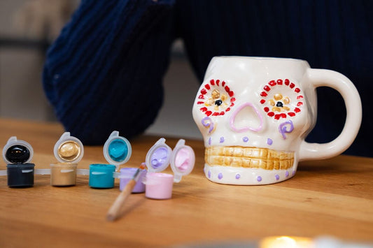 DIY Skull Mug: Paint‑Your‑Own Halloween (or Anytime) Mug