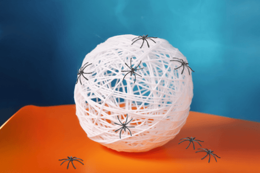 DIY: Spider web for Halloween