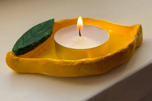 How to Make a DIY Lemon Candle Holder - Step By Step Guide