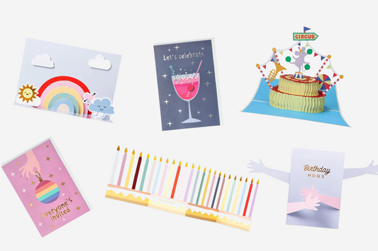 Unique birthday cards and invitations