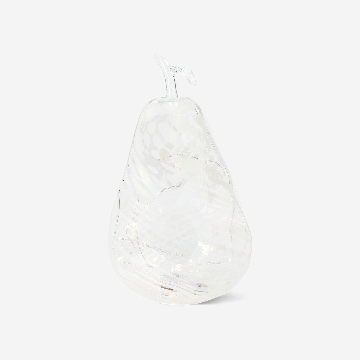 Flying Tiger Copenhagen cosy pear-shaped lamp for home décor, featuring a soft glow and modern design.