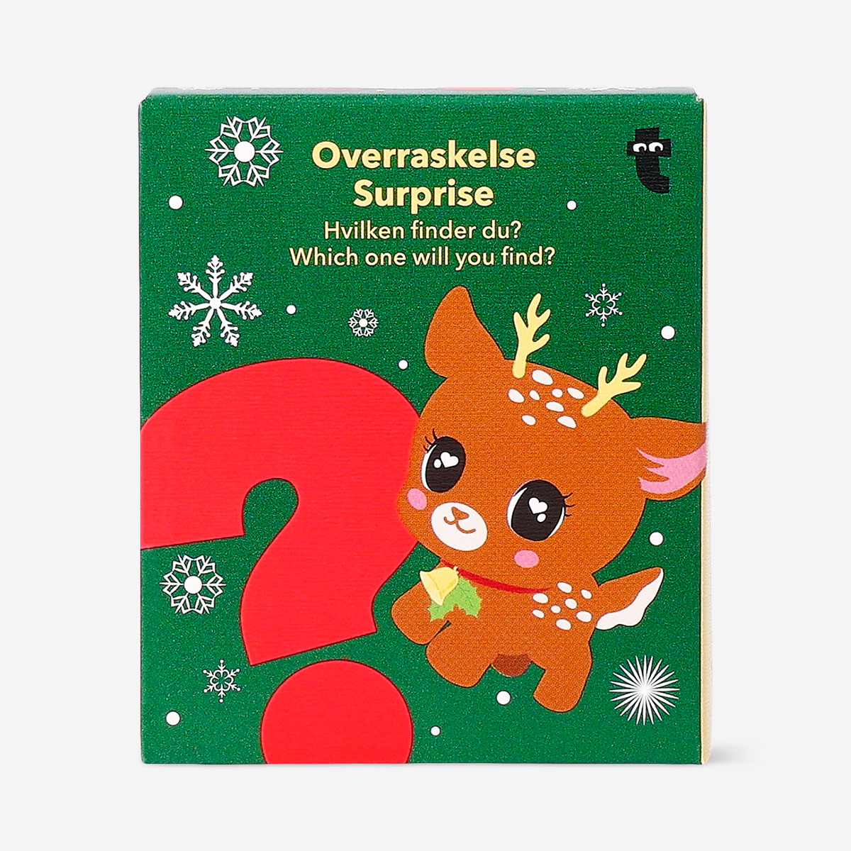 Flying Tiger Copenhagen Christmas figures toy set featuring colorful collectible surprise holiday character figures.