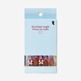 Press on nails - 3D pearls and bows