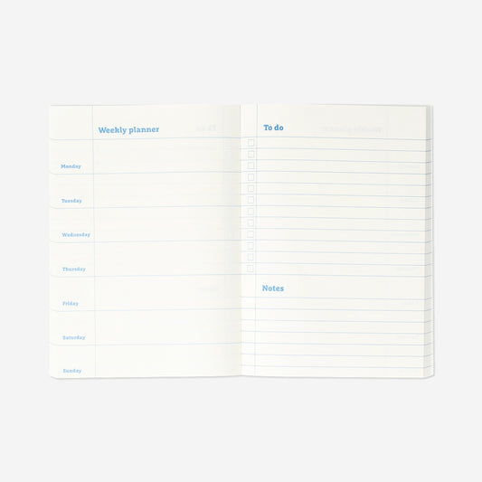Gradient weekly planner