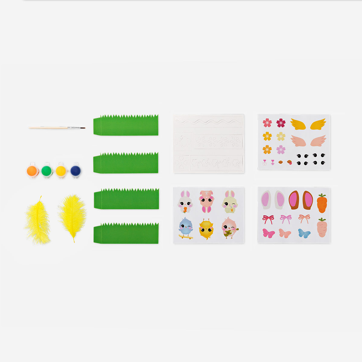 Kit decorazioni per uova di Pasqua