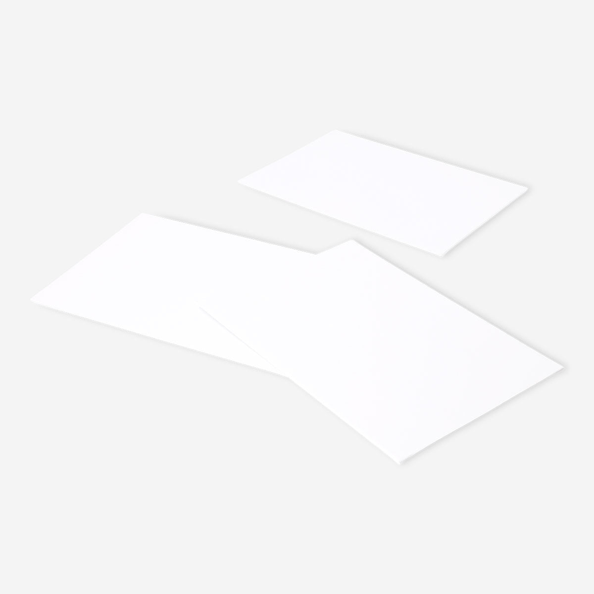 Three thin A4 hobby canvases by Flying Tiger Copenhagen, perfect for painting or craft projects.