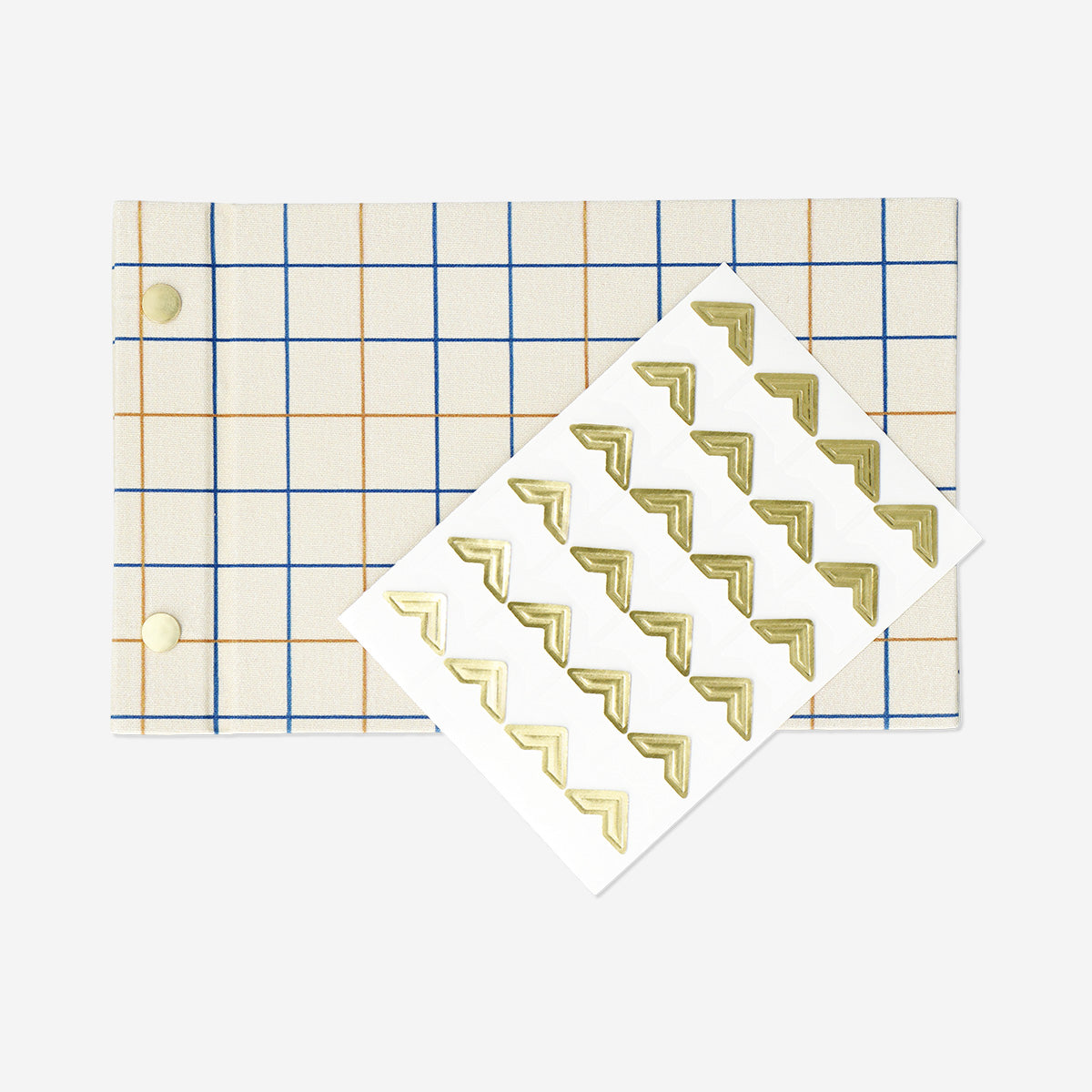 Album fotografico con motivo a griglia