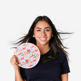 Foldable fan - Flower print