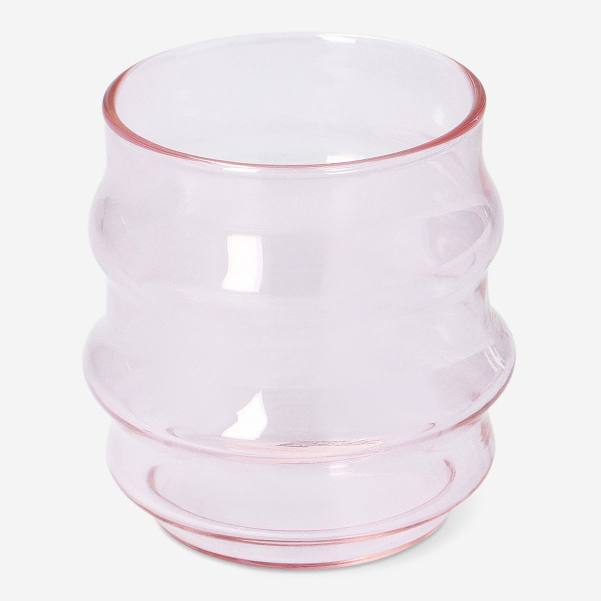 Designer Collection - Pink drinking glass - 250 ml