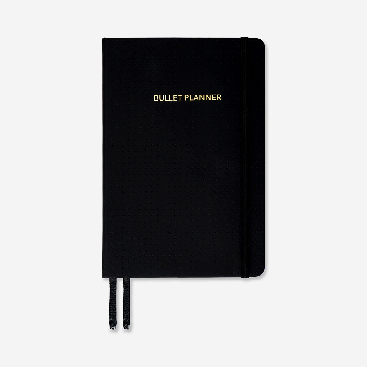 A5 bullet planner with black cover
