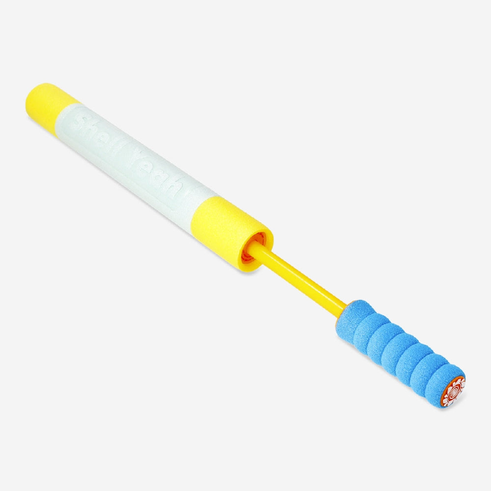 Flying Tiger Copenhagen toy water pump, 60 cm tall, colorful plastic play water pump with a handle and nozzle for outdoor water fun.