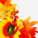 Decorative flower pumpkin and sunflower home decoration, 20 cm, by Flying Tiger Copenhagen, featuring vibrant fall-inspired design.