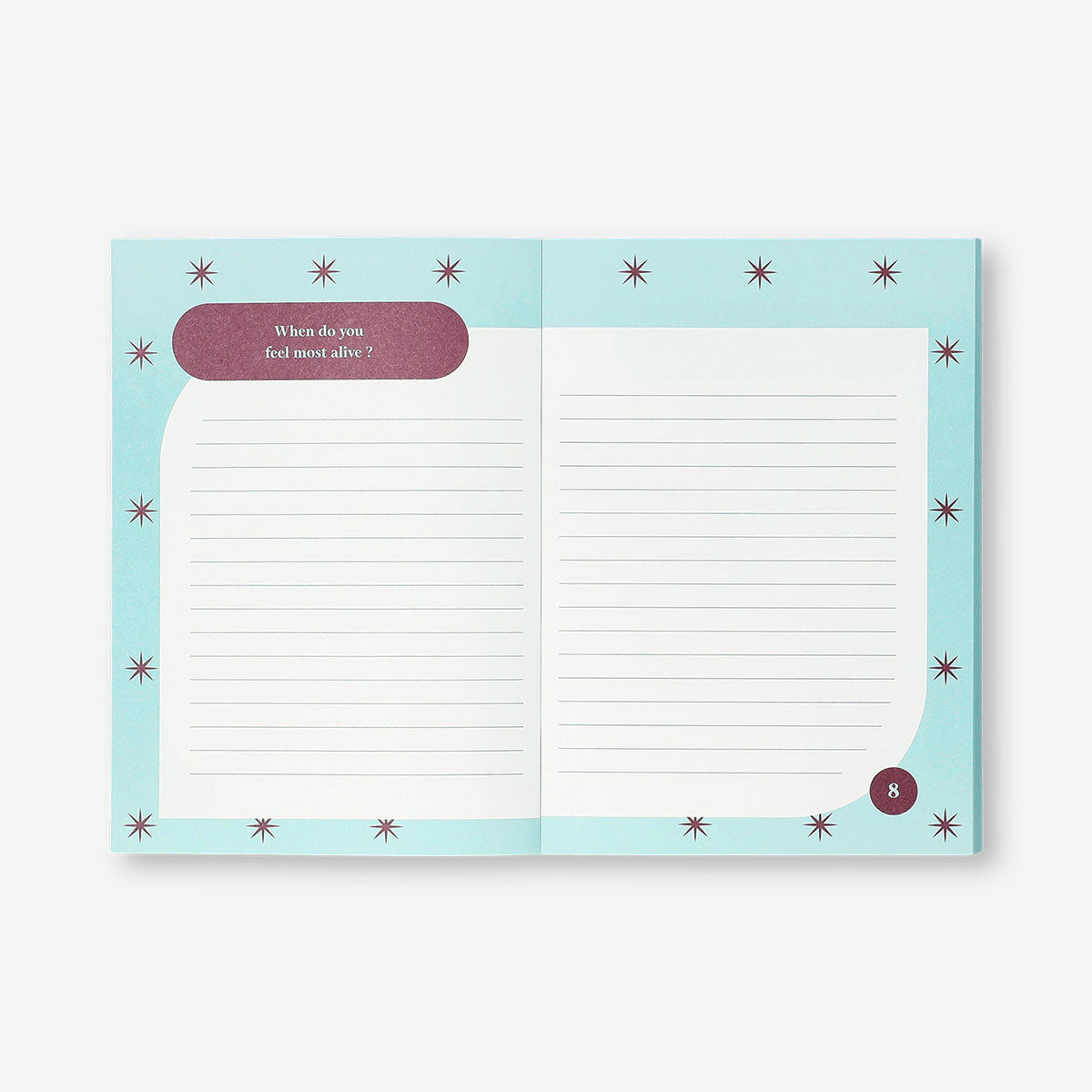 Flying Tiger Copenhagen personal journal for office use, featuring a sleek cover with lined pages for writing and organization.