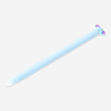 Erasable gel ink pen from Flying Tiger Copenhagen with cute elephant topper, ideal for writing and office use.