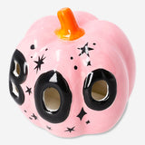 Luminous 10 cm pumpkin with LED light, Flying Tiger Copenhagen home decor, glowing orange pumpkin for festive display