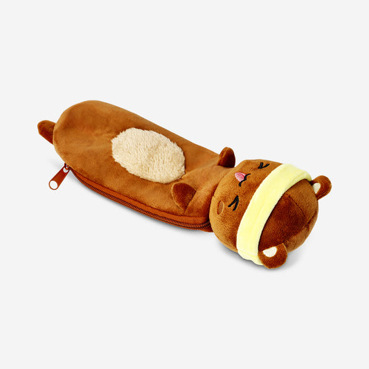 Estuche de peluche con osito