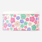 Oval floral print cake tin from Flying Tiger Copenhagen, 23x13 cm, ideal for baking and cake baking in the kitchen.