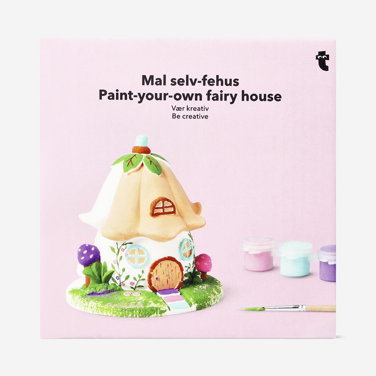 Casa delle fate DIY con la vernice