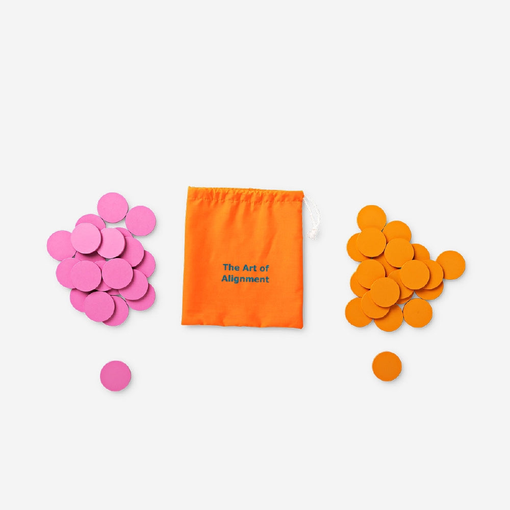 Wooden four-in-a-row lawn game by Flying Tiger Copenhagen, featuring a classic vertical game setup with colorful wooden discs.