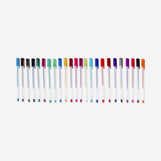 Erasable gel ink pens - 24 pcs