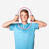 Anel de pilates cor-de-rosa - 38 cm