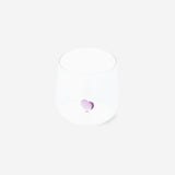 Dricksglas med präglat hjärta - 480 ml