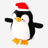 Pet toy - Penguin with Santa hat
