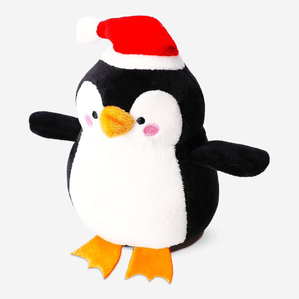 Pet toy - Penguin with Santa hat