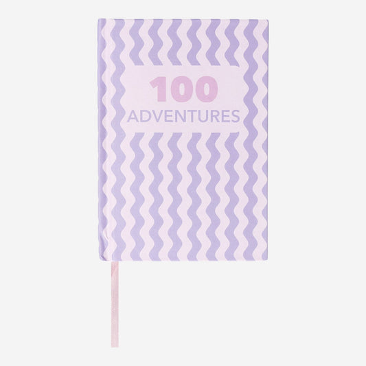 100 adventures travel journal - English