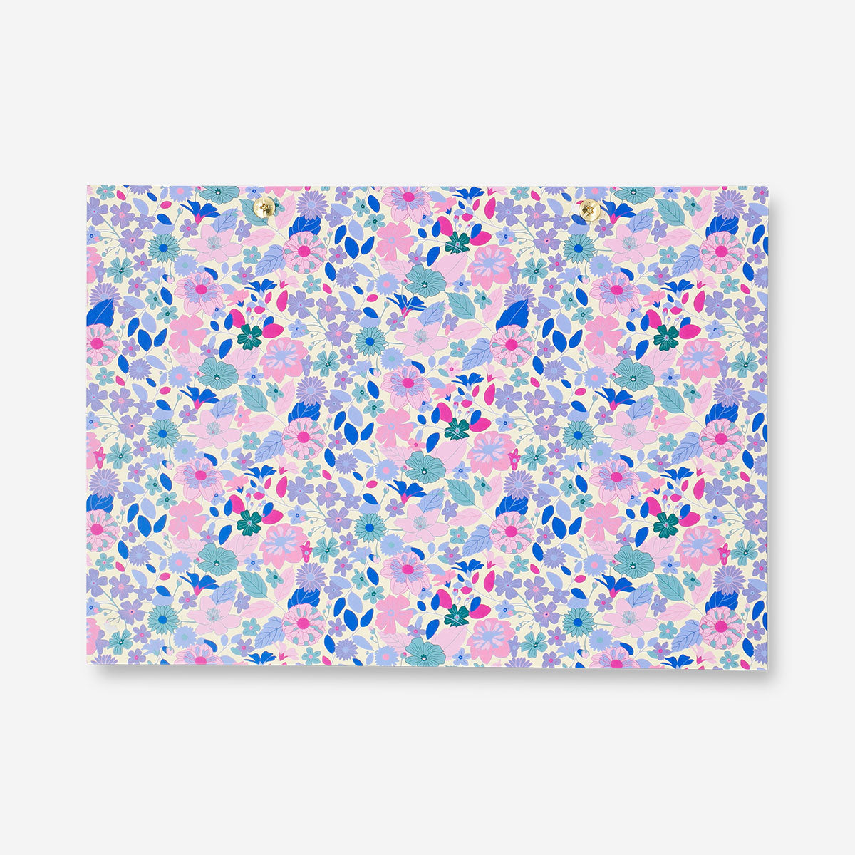 Floral weekly planner 2027 by Flying Tiger Copenhagen, featuring colorful floral cover and weekly layout for organization.