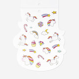 Sticker book - Unicorn shaped