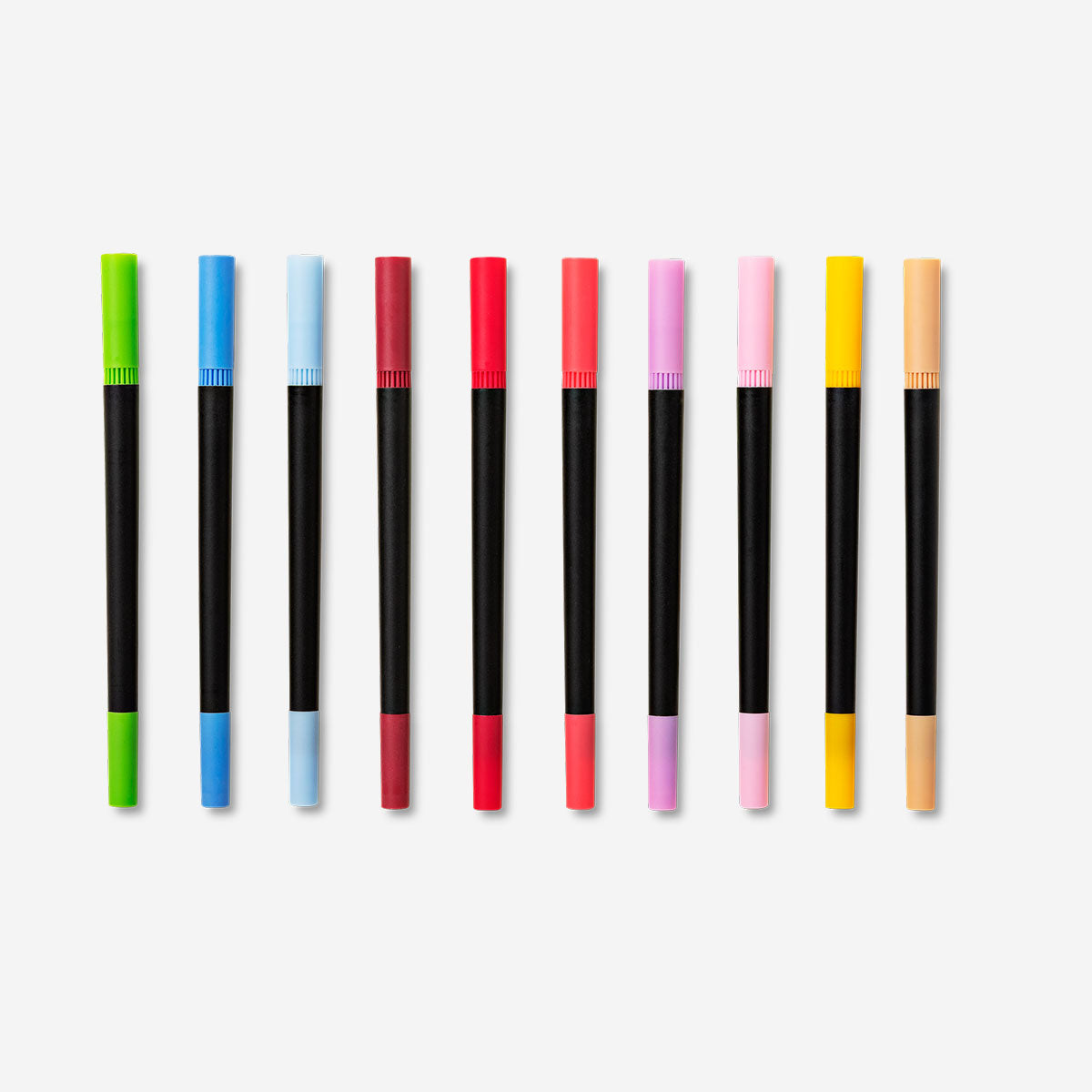 Colour by numbers colouring pad with markers from Flying Tiger Copenhagen, featuring vibrant pages for creative hobby fun.