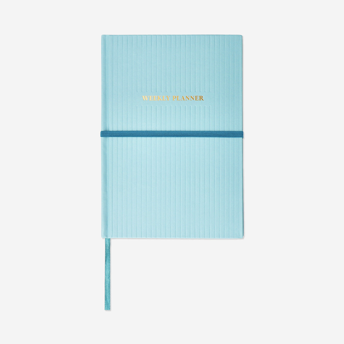 Blue weekly planner - English