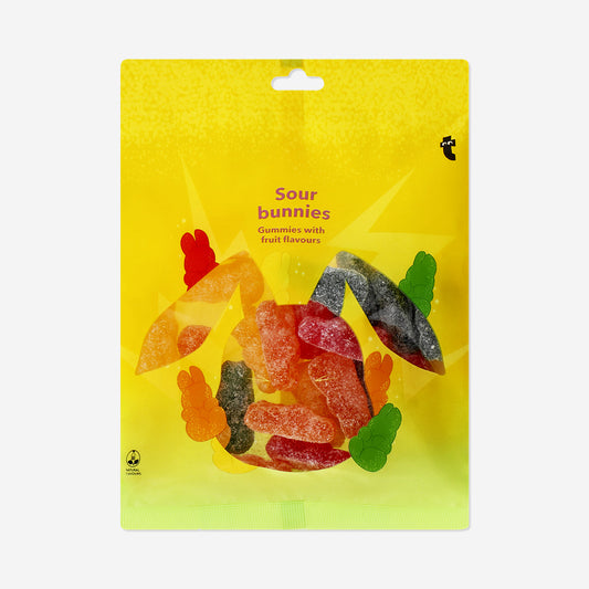 Sour bunny gummies - Fruit flavour