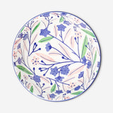 Ceramic 14cm Flying Tiger Copenhagen flower bowl with colorful floral design, ideal for kitchen decor or serving.