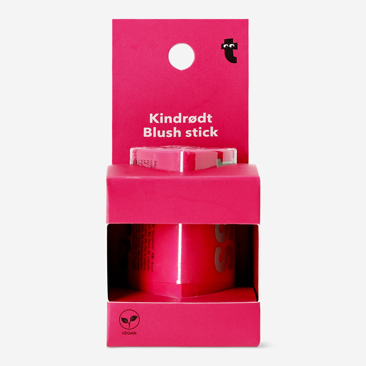 Flying Tiger Copenhagen Jelly blush stick in pink, a personal care makeup product with a smooth, rounded design and vibrant pink color.