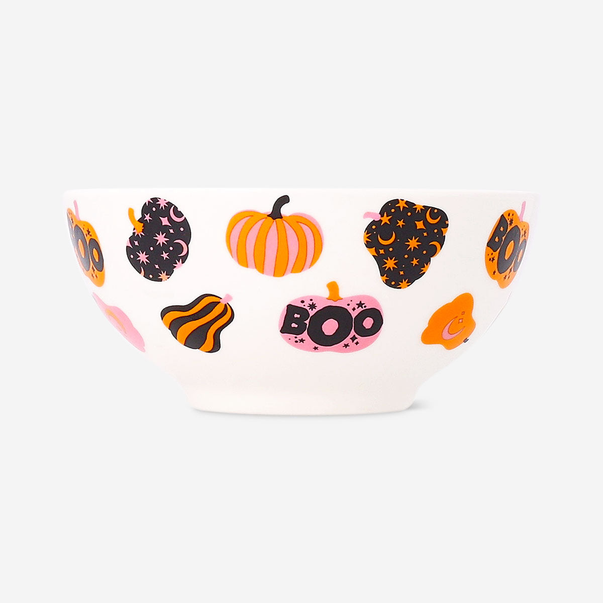14 cm kitchen bowl with pumpkin print from Flying Tiger Copenhagen, featuring a colorful autumn-themed design.