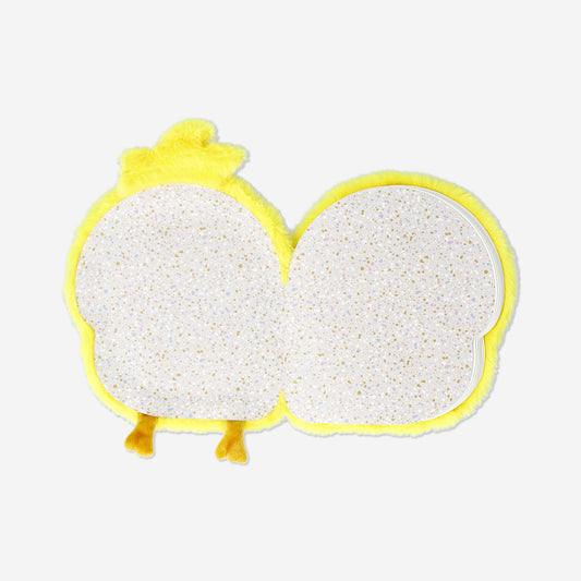 Plush chicken notebook