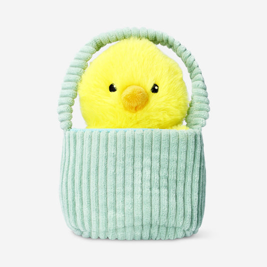 Plush toy - Chicken in basket