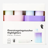 Gradient-overstregningstuscher - 4 stk.
