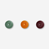 Set of 36 tealights in autumn colors, Flying Tiger Copenhagen home decor candles, perfect for cozy seasonal ambiance.