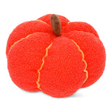 Flying Tiger Copenhagen pumpkin cushion, 25 cm round plush home decor pillow with orange pumpkin design.