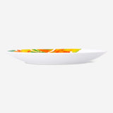 Flying Tiger Copenhagen 27cm kitchen plate with autumn print featuring vibrant fall foliage and warm seasonal colors.