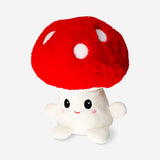 Flying Tiger Copenhagen plush mushroom toy with soft fabric and cute design, perfect for kids and collectors.
