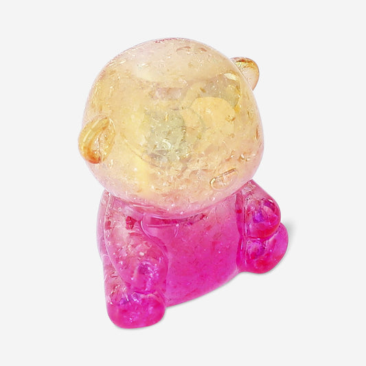 Iridescent gummy bear pencil sharpener
