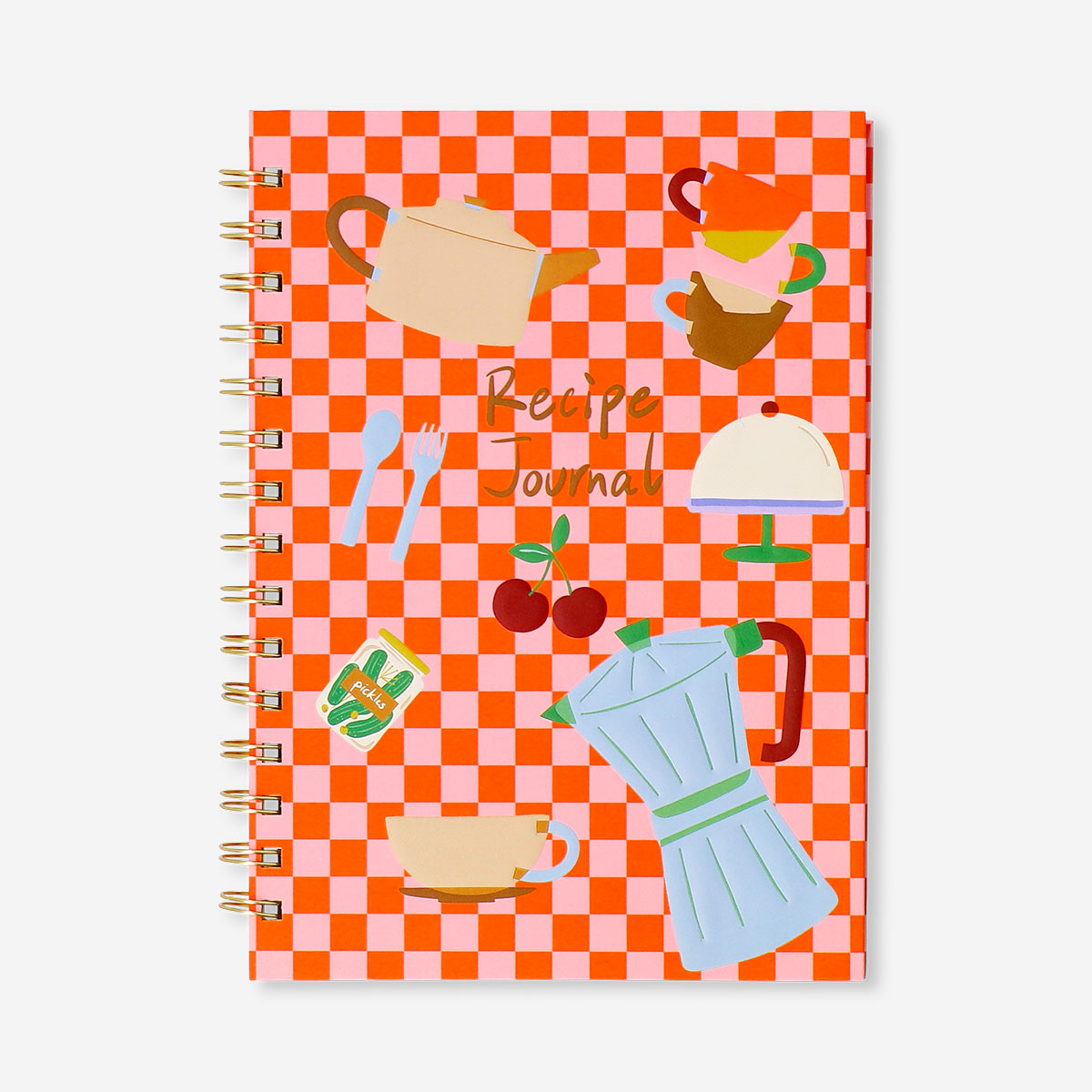 Flying Tiger Copenhagen office recipe book with colorful pages and creative cooking ideas, ideal for workplace kitchen use.