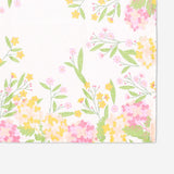 Set of two floral fabric napkins from Flying Tiger Copenhagen, featuring colorful flower patterns for home table decor.